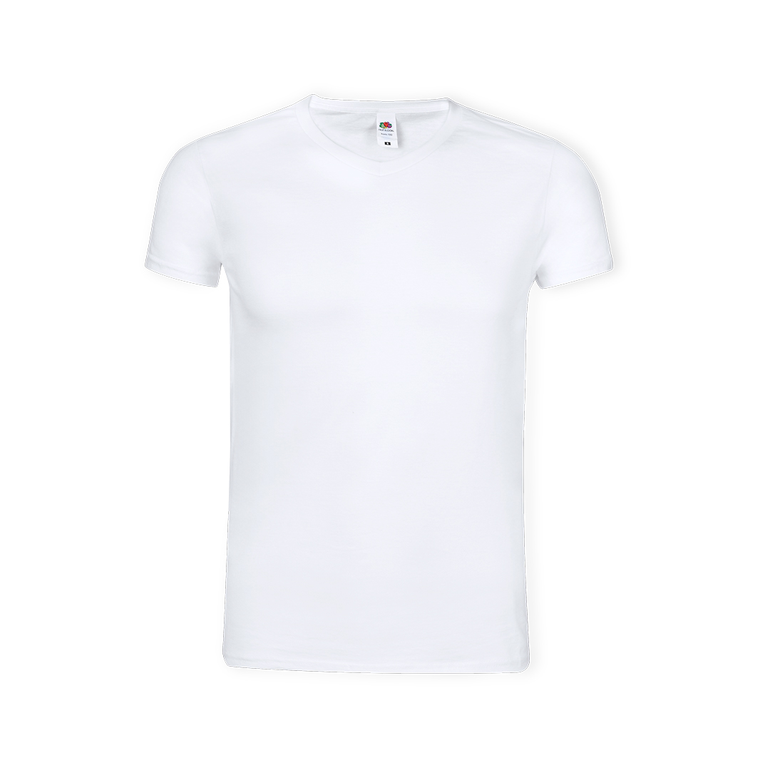 T-Shirt Adulto Bianca Iconic V-Neck