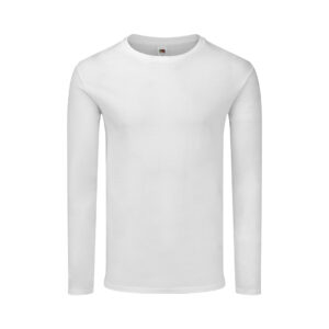 T-Shirt Adulto Bianca Iconic Long Sleeve T