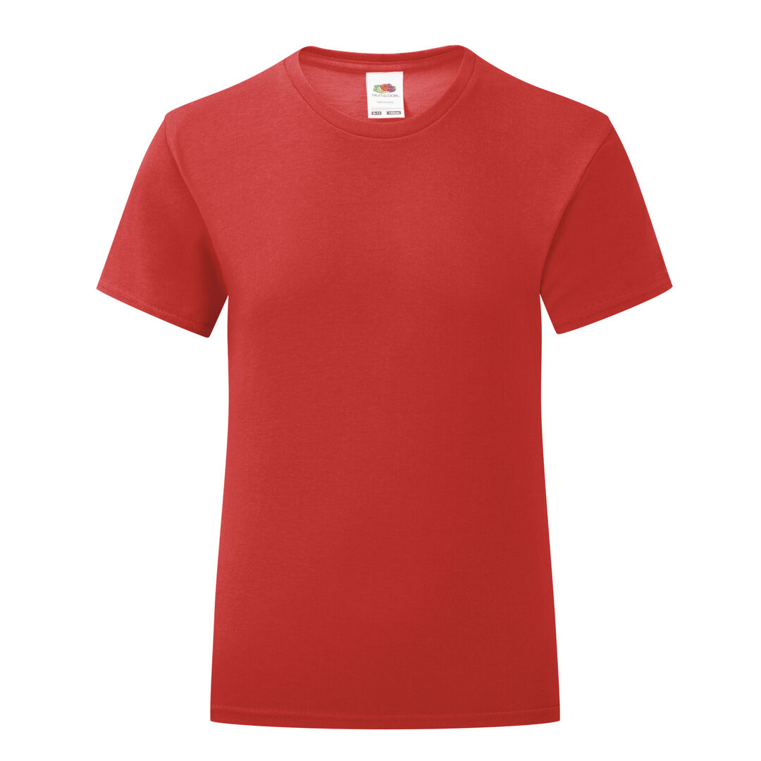 T-Shirt Bambina Colore Iconic