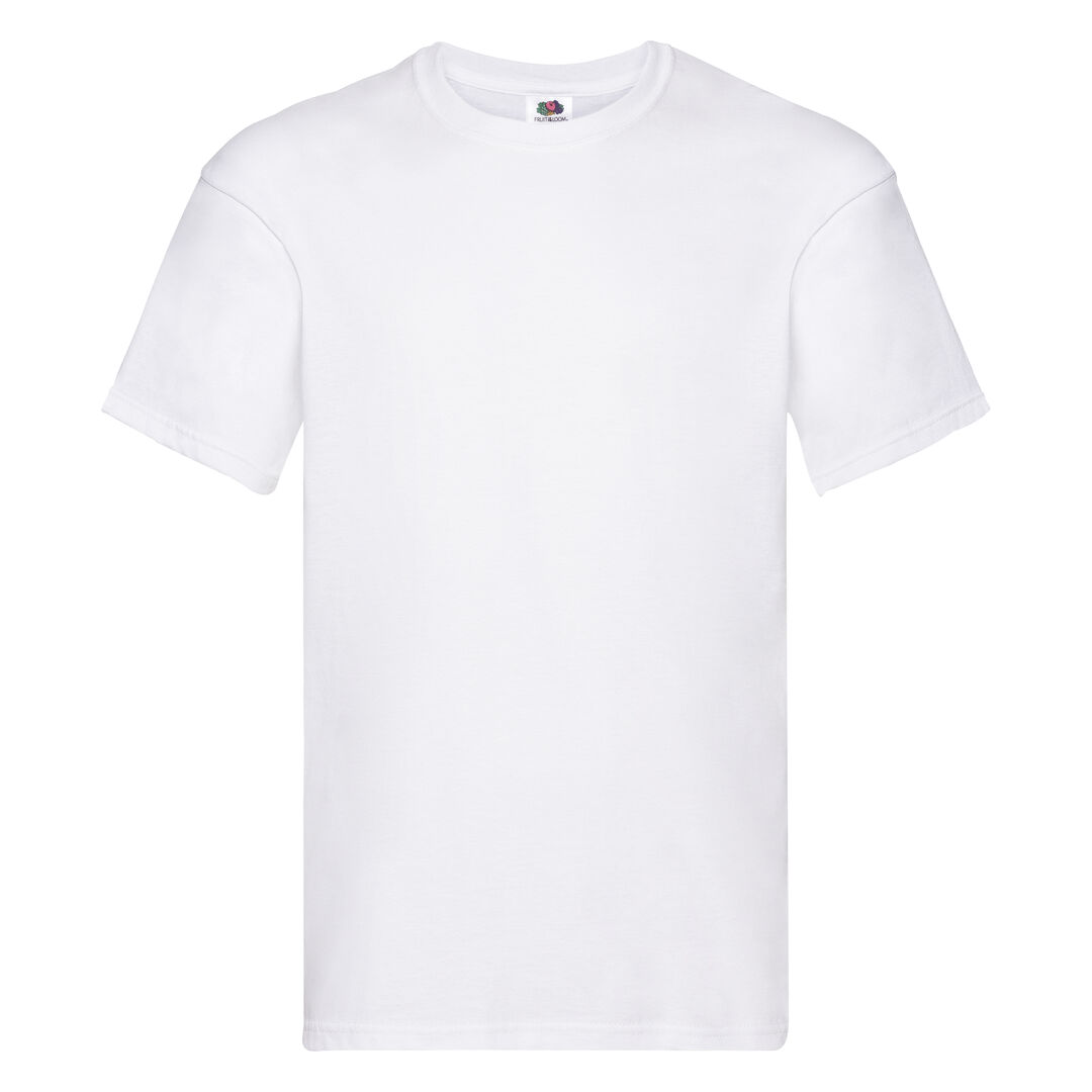 Fruit of the loom T-Shirt Adulto Bianca Original T